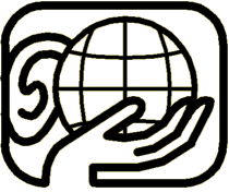 Logo blickfrei: Das Ohr an der Welt