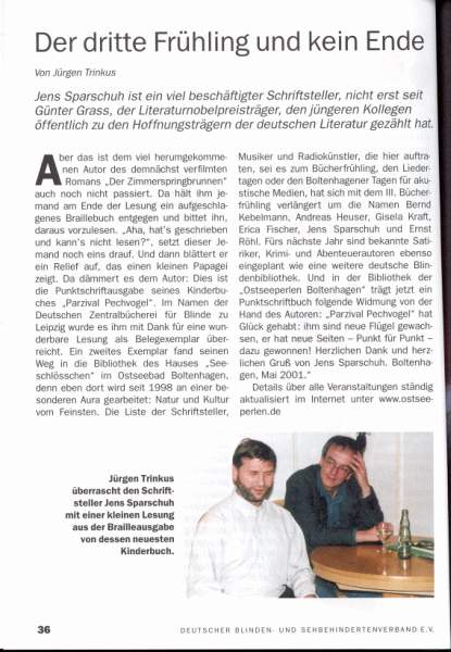 Die entsprechende Jahrbuchseite als Abbildung